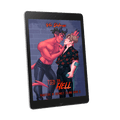 Ebook mockup of Tied to Hell by Vee Debras 