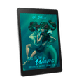 Ebook mockup of Tied to the Waves by Vee Debras 